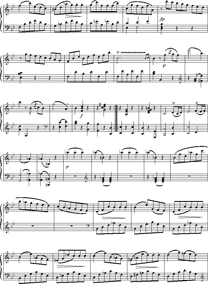 - 3 -Mozart, KV 312