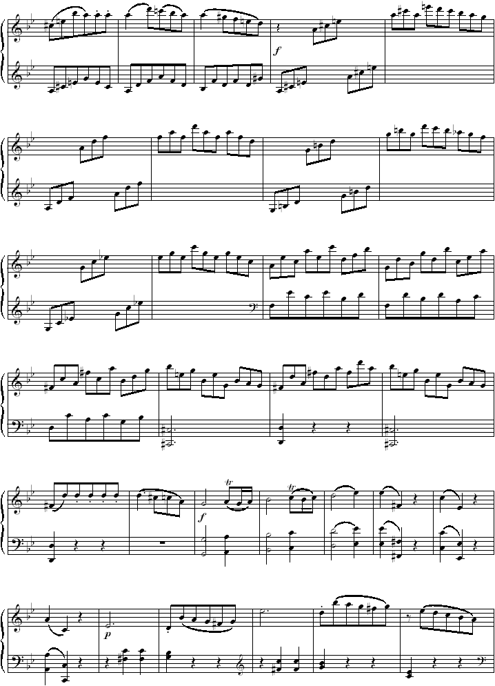 - 4 -Mozart, KV 312