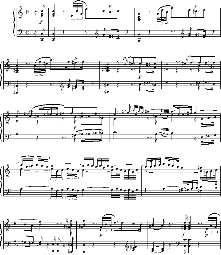 - 1 -Mozart, KV 399