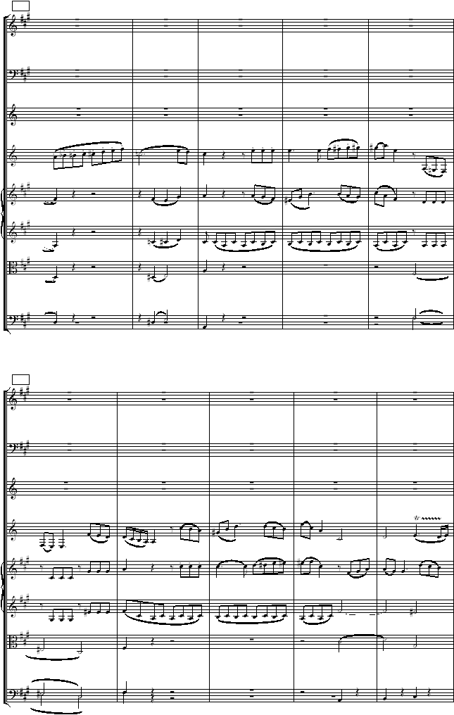 I. Allegro - Klarinettenkonzert A-Dur KV622 Seite - 37 -  